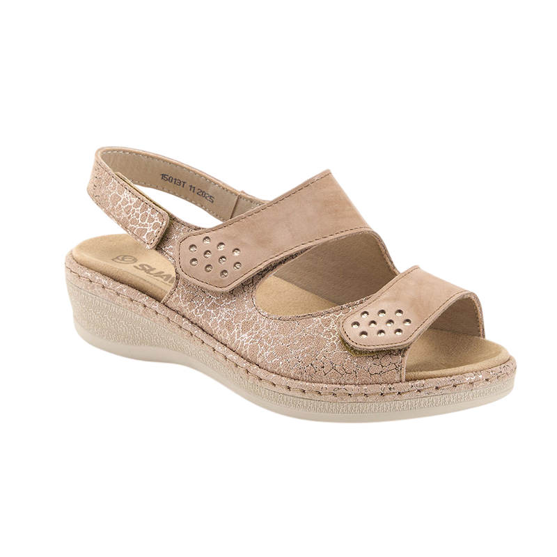 Сандалии Suave Athens женские 15013T-1I38,3197,S396 бежевые.