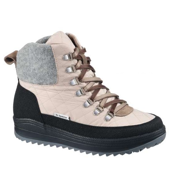 Полусапоги Dr. Spektor с шерстью женские 25Ш3394-ПЛ бежевые