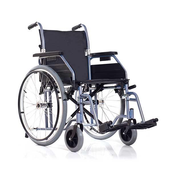 Кресло-коляска Ortonica для инвалидов со складной спинкой Base 180 с пневмоколесами