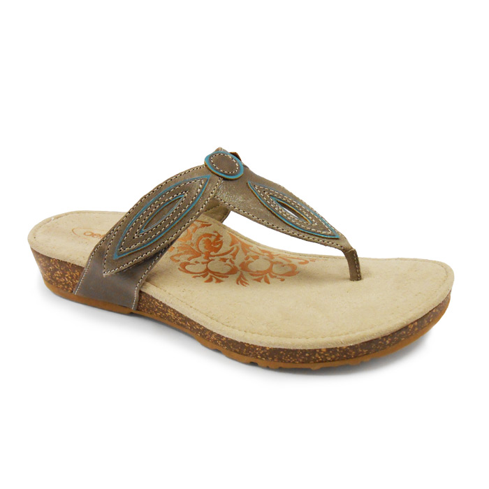 Сабо Aetrex Terri женские SC386 серые