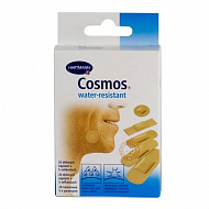 Пластырь водостойкий Cosmos Water-Resistant 20 шт./5 размеров.
